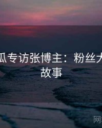 每日吃瓜专访张博主：粉丝大战幕后故事